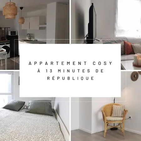 Cosy Et Paisible Proche Paris - Metro A 2min * Romainville